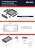 Направляющие скрытого монтажа EVA Quadro для ящиков полного выдвижения с доводчиком и фиксатором 400 мм фото