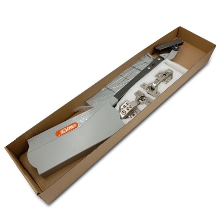 Подъемный механизм складной для фасада EVA Lift FOLD (L) KM6500-8500 H700-1040 мм цвет серый фото