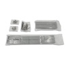 Подъемный механизм складной для фасада EVA Lift FOLD (L) KM6500-8500 H700-1040 мм цвет серый фото