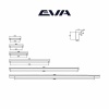 Ручка-профильная EVA BAND / 896мм (L=921мм) черный матовый MBA фото