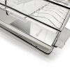 Корзина-посудосушитель выдвижная EVA Light Side, в базу 600, плав.закрывание, хром фото