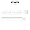 Ручка профильная мебельная EVA LINE 320 мм L=397 мм цвет алюминий матовый ANOD фото