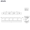 Ручка торцевая EVA BALANCE / 1056мм (L=1197мм) черный матовый брашированый BBBA фото